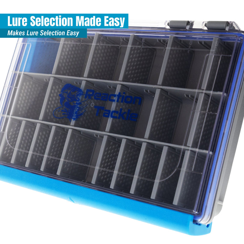 Load image into Gallery viewer, Reaction Tackle Ultra Elite Tackle Tray- Water Resistant with Single Clip Design - New
