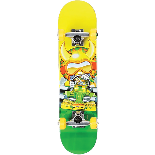 Speed Demons Go Kart Soft Top Skateboard Complete - 6.75"