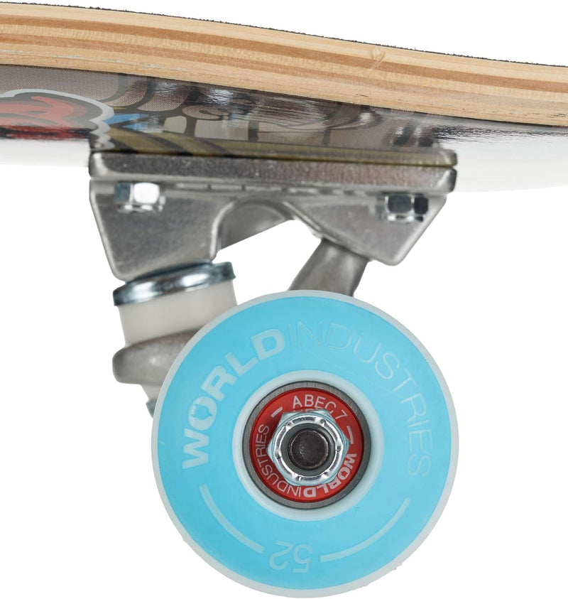 Load image into Gallery viewer, World Industries Wet Willy V2 Mini Soft Top Skateboard Complete - 6.75&quot;
