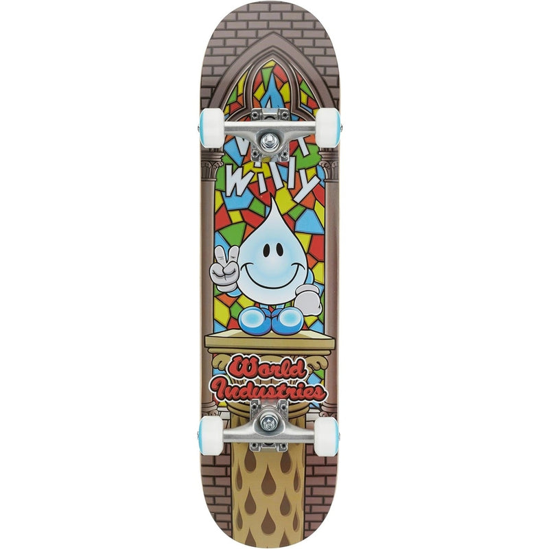 Load image into Gallery viewer, World Industries Wet Willy V2 Mini Soft Top Skateboard Complete - 6.75&quot;
