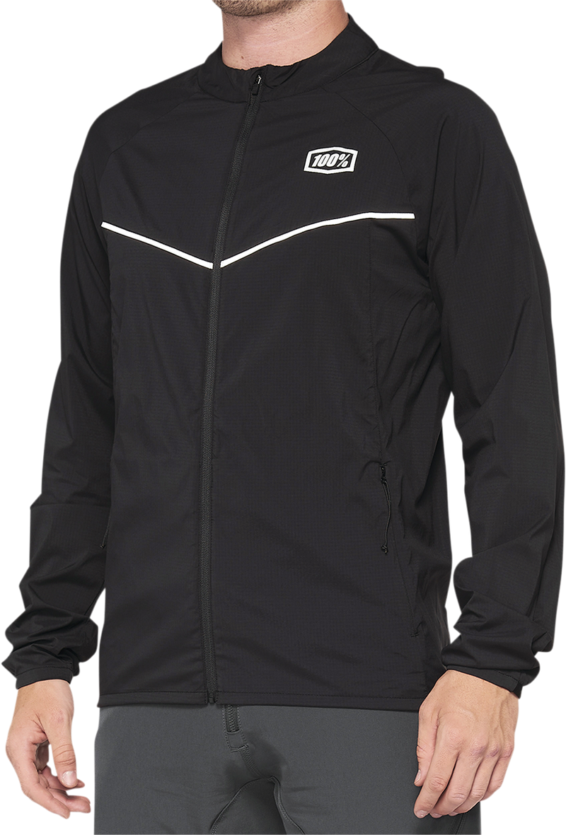 Load image into Gallery viewer, 100% Corridor Jacket - Black - Small 40042-00000
