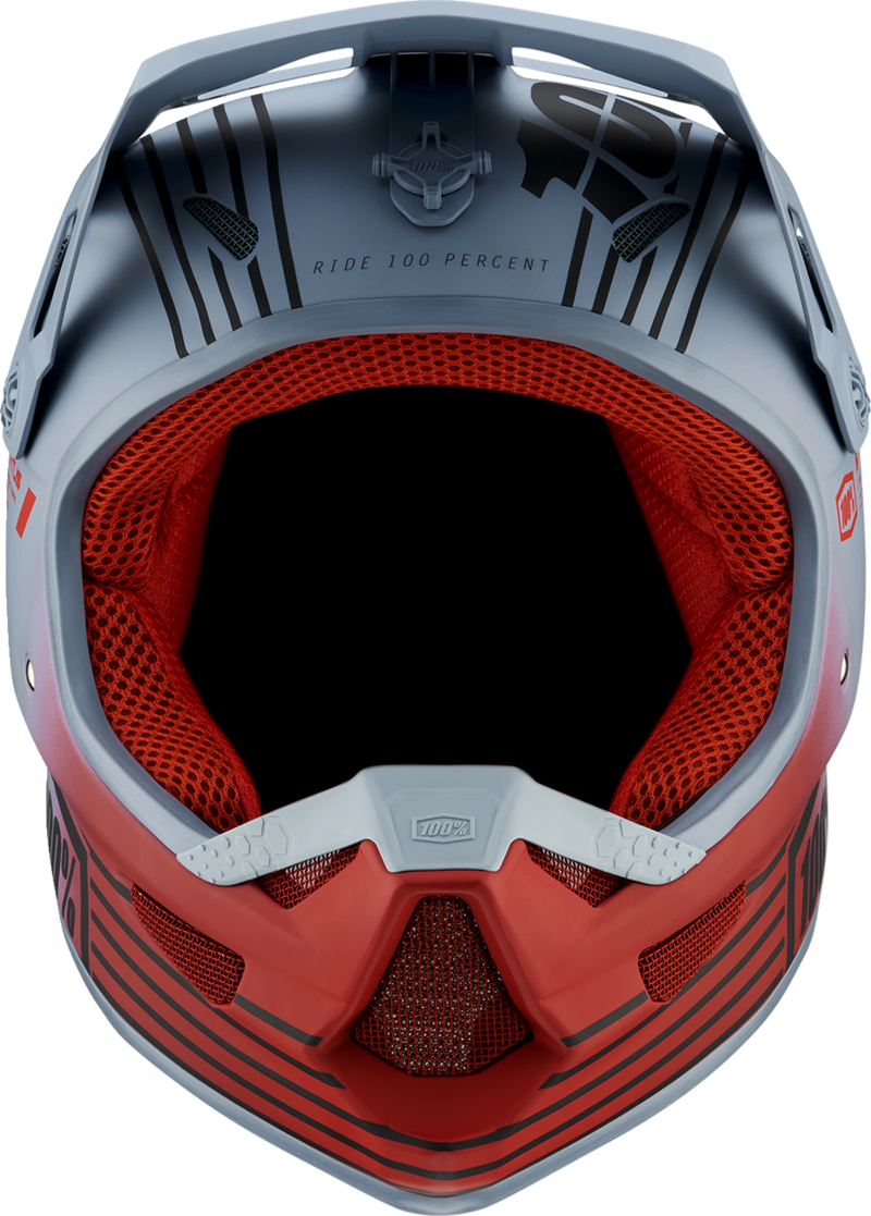Load image into Gallery viewer, 100% Status Helmet - Caltec/Gray - Small 80010-00008
