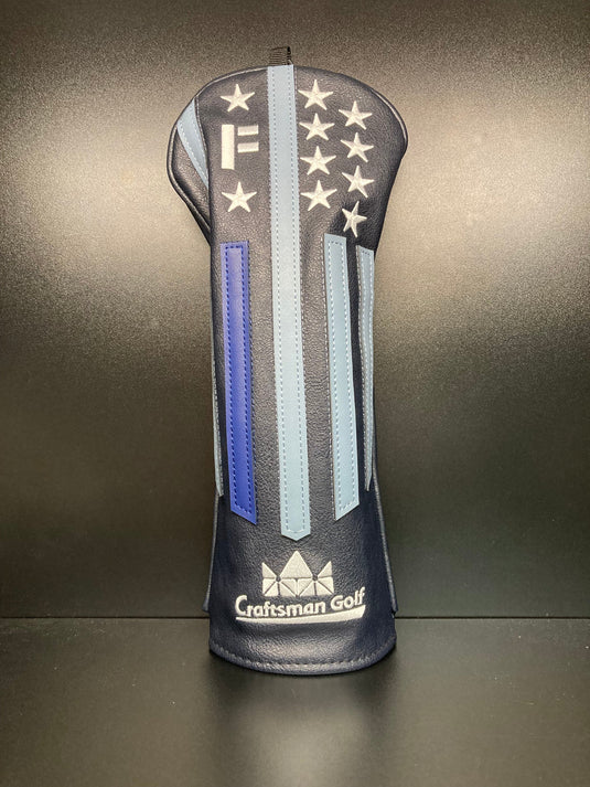 Thin Blue Line USA Flag Headcover