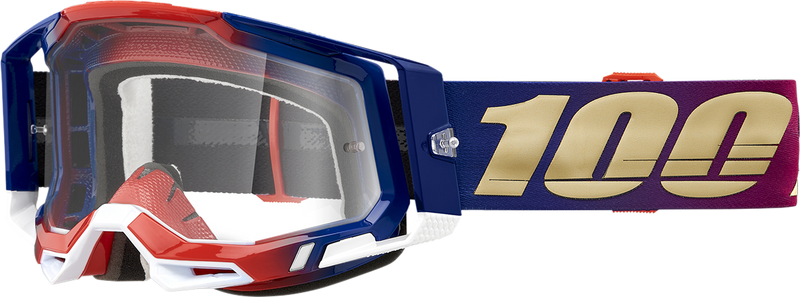 Load image into Gallery viewer, 100% Racecraft 2 Goggles - United - Clear 50009-00009
