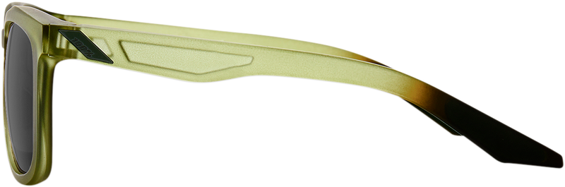 Load image into Gallery viewer, 100% Hudson Sunglasses - Olive - Black Mirror 61028-296-61
