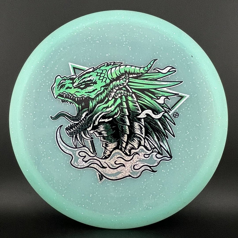 Load image into Gallery viewer, Metal Flake Glow C-Blend Chariot - Infinite Dragon Triple Foil
