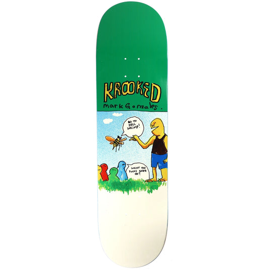 Krooked Gonzales Whimp Skateboard Deck - 8.75″