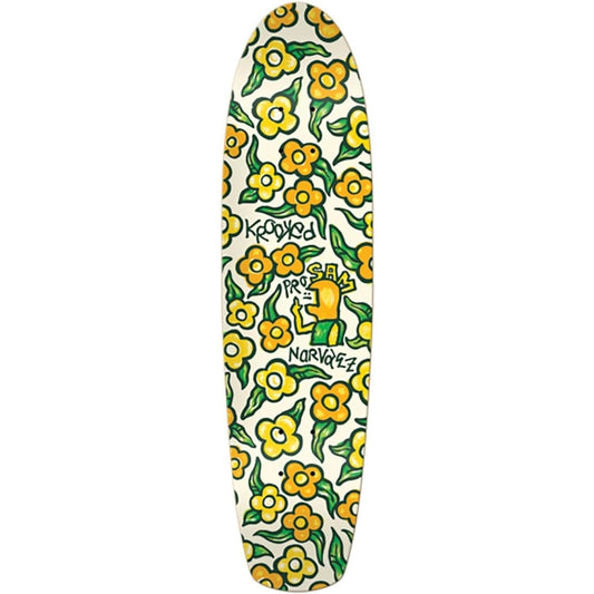 Krooked Narvaez Flowers Zinger Deck - 7.75"