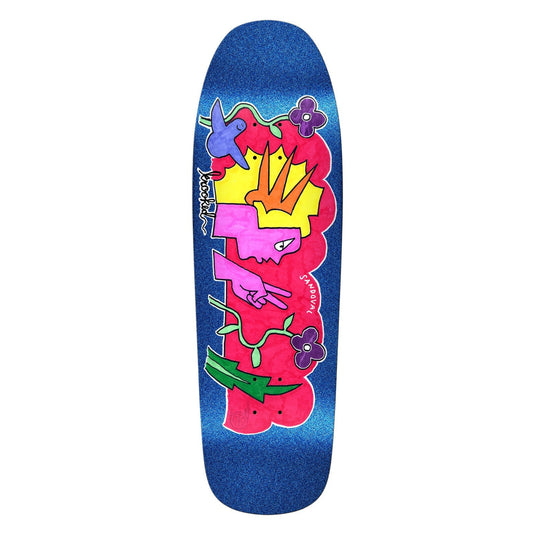 Krooked Sandoval Peace Sign Skateboard Deck - 9.81″