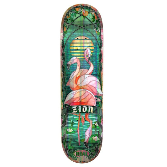 Real Zion Wright Cathedral Skateboard Deck - 8.38" Holographic