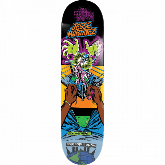 World Industries Martinez Rock'em Sock'em Deck - 8.5″