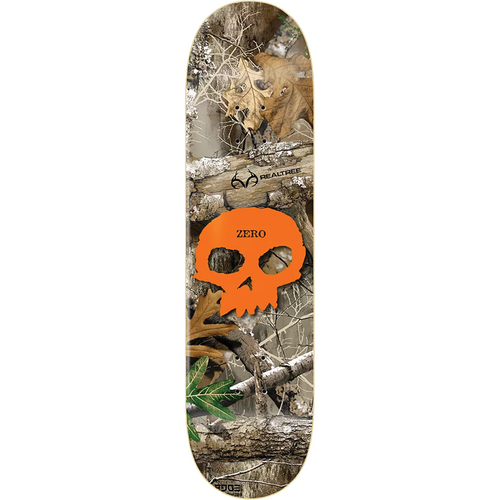 Zero Real Tree Single Skull Deck - 8.25