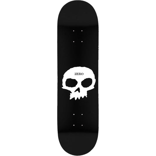 Zero Single Skull Skateboard Deck - 8.25