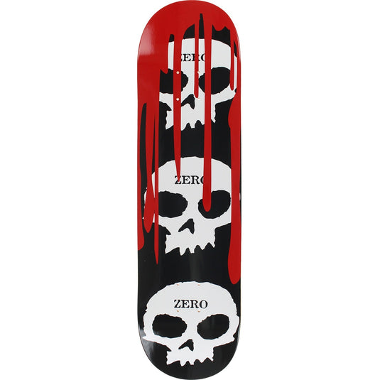 Zero 3 Skull Blood Skateboard Deck - 7.25