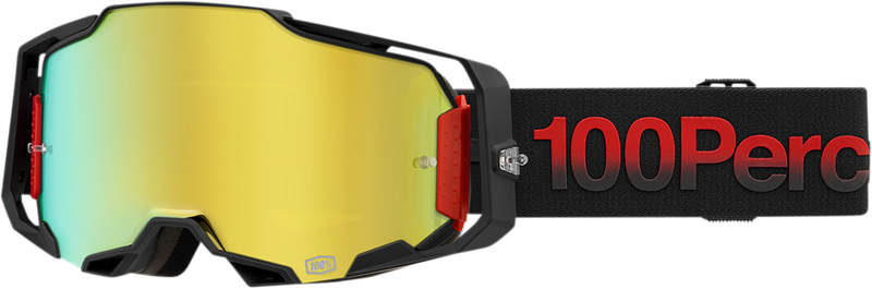 Load image into Gallery viewer, 100% Armega Goggles - Tzar - Gold Mirror 50005-00014
