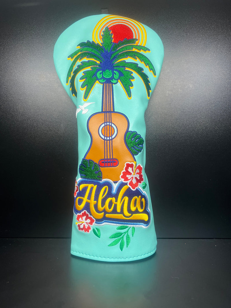 Load image into Gallery viewer, Aloha Good Vibes Only Headcover
