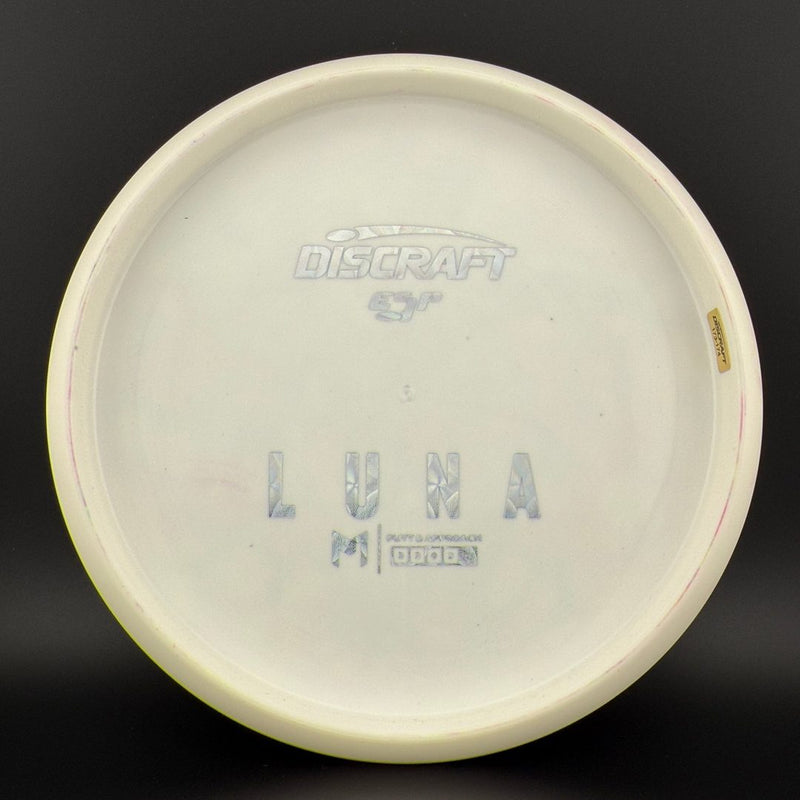 Load image into Gallery viewer, White ESP Luna - Greazy Dyed - Bottom Stamp
