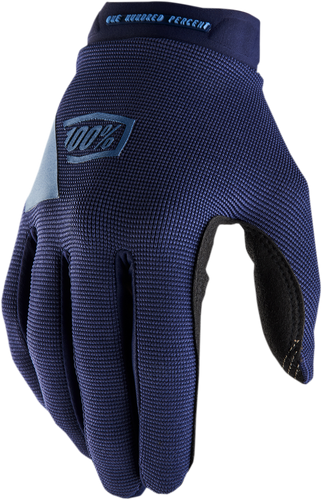 100% Women's Ridecamp Gloves - Navy/Slate - XL 10013-00019