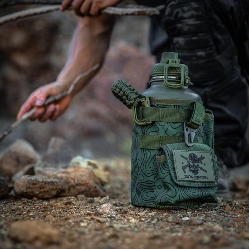Load image into Gallery viewer, 64oz Battle Bottle Water Bottles
