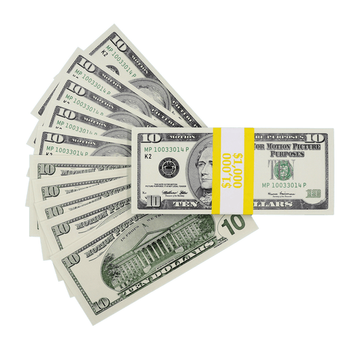 $1,000 Full Print 2000 Series Stack