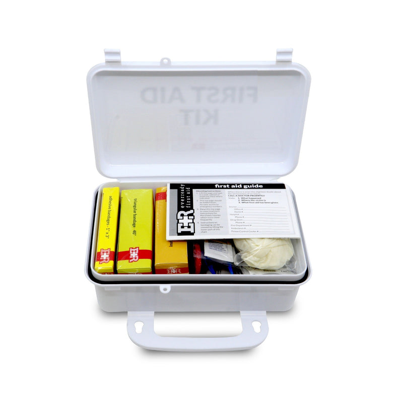Load image into Gallery viewer, 10 Person First Aid Kit with Plastic Case, Type III, ANSI A, OSHA Compliant
