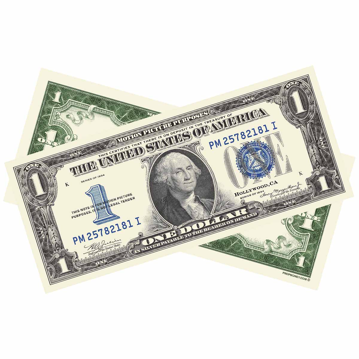 $1 Silver Certificate Vintage Series Bills