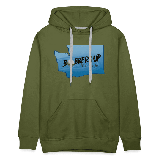 Men’s Premium Hoodie - Bobbers Up - Skoutley Outdoors LLC