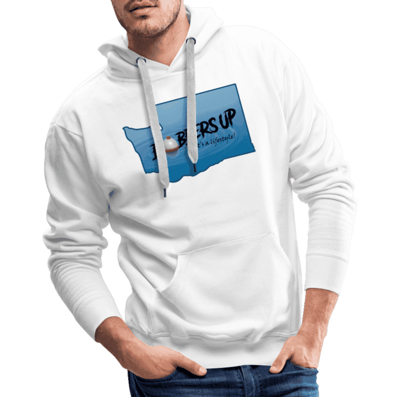 Load image into Gallery viewer, Men’s Premium Hoodie - Bobbers Up - Skoutley Outdoors LLC

