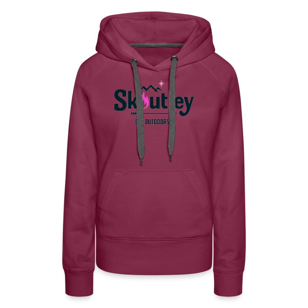 Women’s Premium Hoodie - burgundy