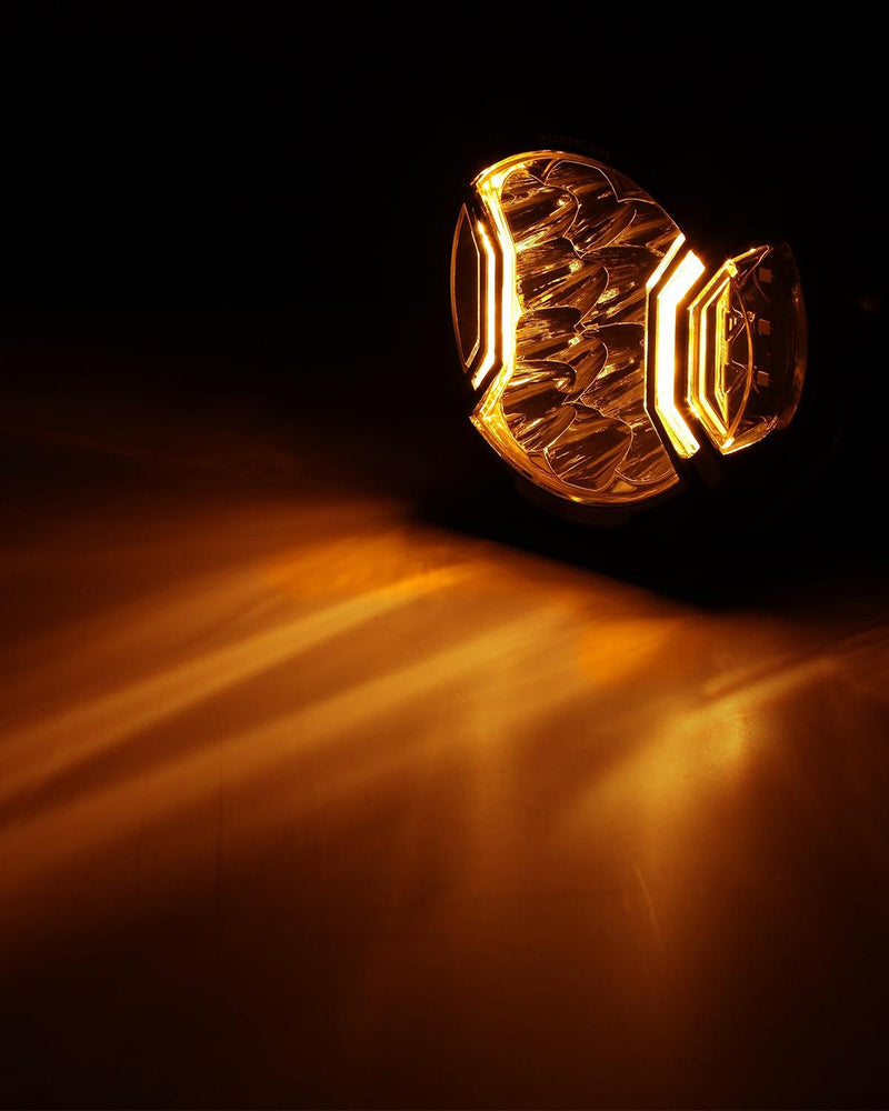 Load image into Gallery viewer, V-ULTRA Series 6/8 Pcs 5 Inch 172W LED Side Shooter Amber DRL with Power Harness
