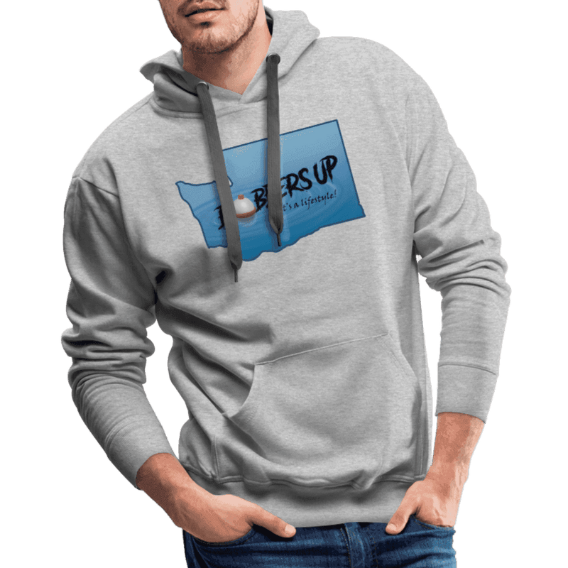 Load image into Gallery viewer, Men’s Premium Hoodie - Bobbers Up - Skoutley Outdoors LLC
