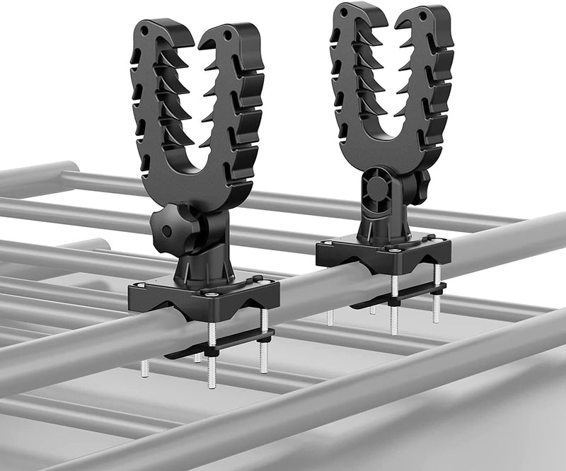 Load image into Gallery viewer, ATV Gun Holder Bow Rack Grips with Rubber Straps for Hunting
