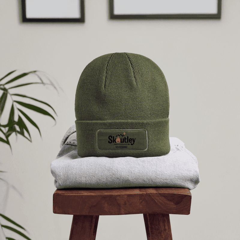 Load image into Gallery viewer, Patch Beanie - Skoutley Outdoors LLC

