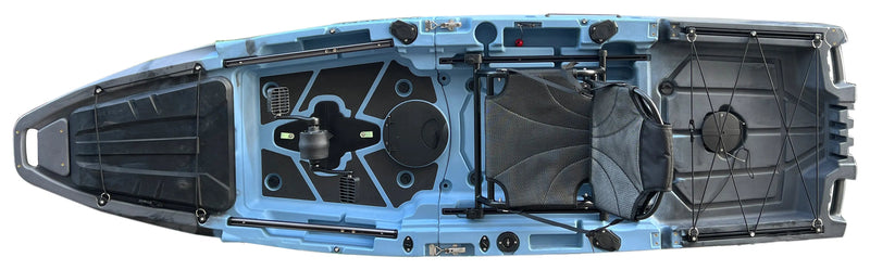 Load image into Gallery viewer, Recon 10ft Propeller Drive Modular Fishing Kayak
