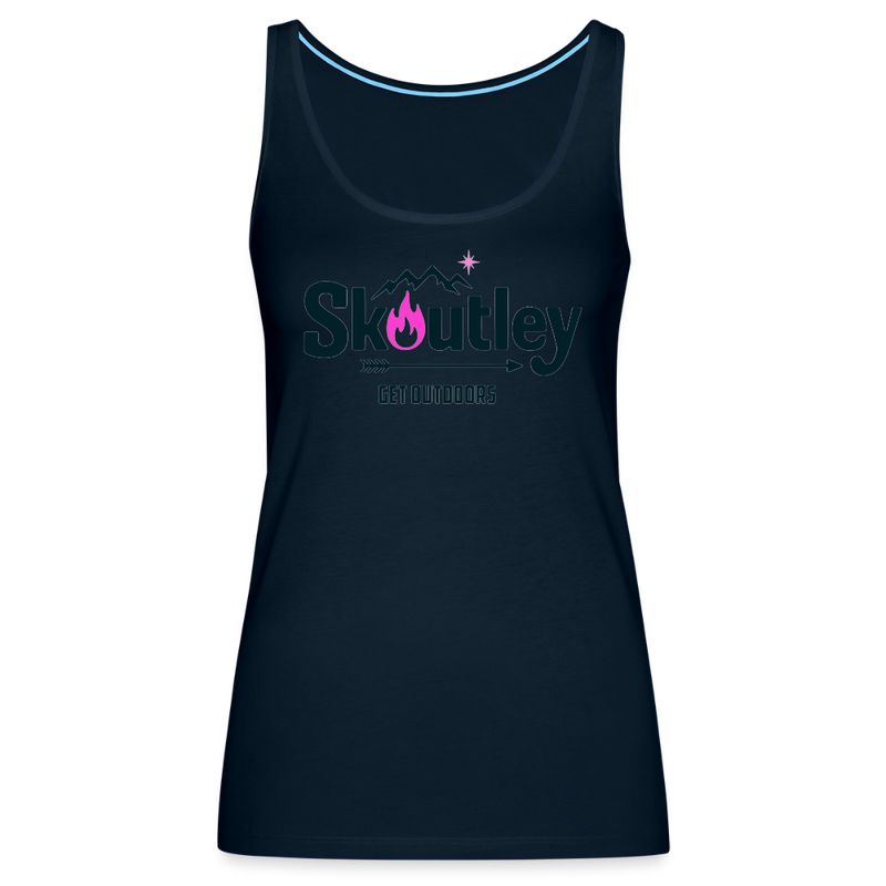 Load image into Gallery viewer, Women’s Premium Tank Top - deep navy
