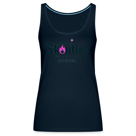 Women’s Premium Tank Top - deep navy