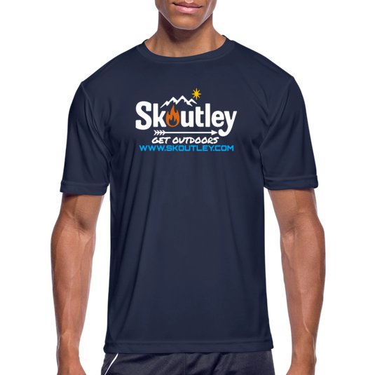 Men’s Moisture Wicking Performance T-Shirt - navy
