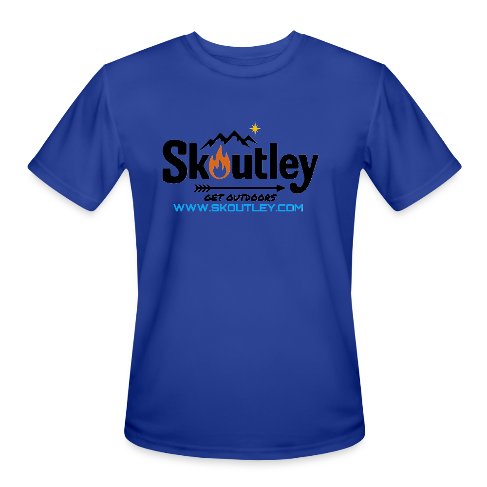 Men’s Moisture Wicking Performance T-Shirt - royal blue