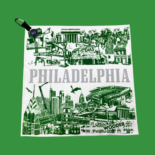 Magnetic Golf Towel - Philadelphia