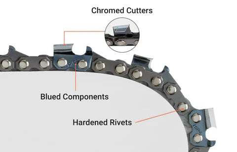 16 Inch Chain 3/8 LP .050 57 DL For S57 Echo CS290 CS300 CS305 CS306 CS310 CS370 CS400 CS352 Chainsaw