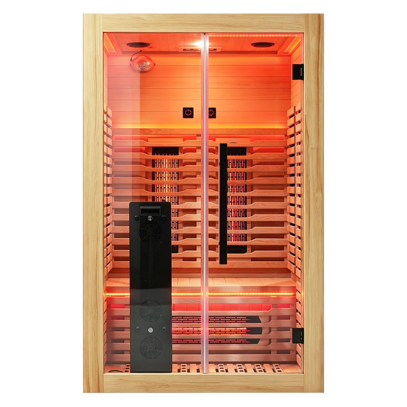 Load image into Gallery viewer, Blisspod I Venetian RED I All-In-One - Full Spectrum + Red Light Therapy I Indoor Premium Sauna I 2 Person
