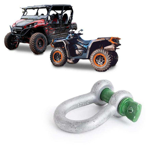 1/2in Green Pin Shackle - Skoutley Outdoors LLC