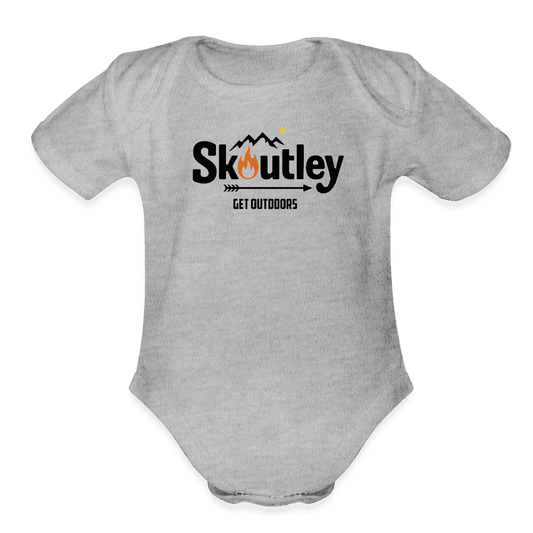 Organic Short Sleeve Baby Bodysuit - Skoutley Outdoors LLC
