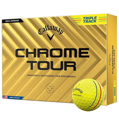 Load image into Gallery viewer, Callaway Chrome Tour 24 Triple Track Golf Ball
