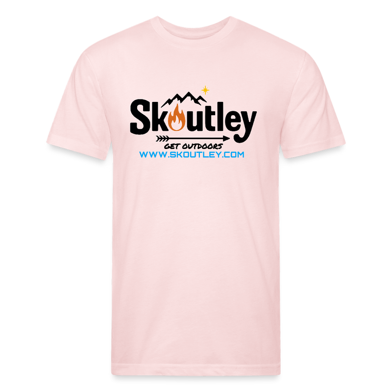 Load image into Gallery viewer, Fitted Cotton/Poly T-Shirt by Next Level - blush pink 
