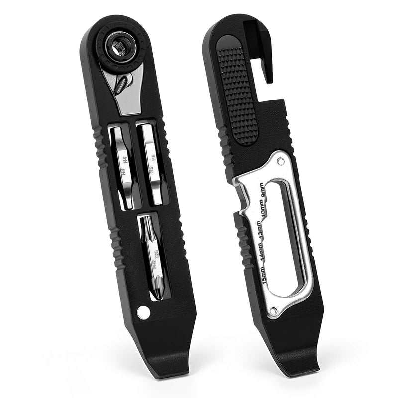 Load image into Gallery viewer, 14 IN 1 Bike Tire Repair Kit - Wrench/Lever/Screwdriver/Corkscrew/File Blade
