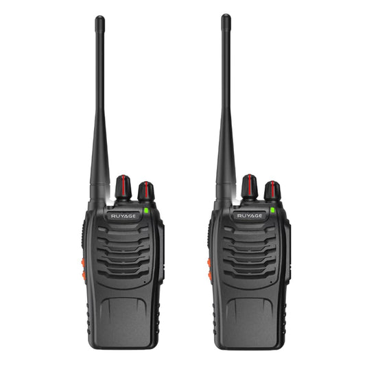 Ruyage 888s UHF Analog Long Range Two Way Radio Walkie Talkie