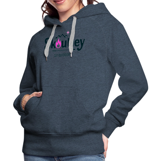 Women’s Premium Hoodie - heather denim