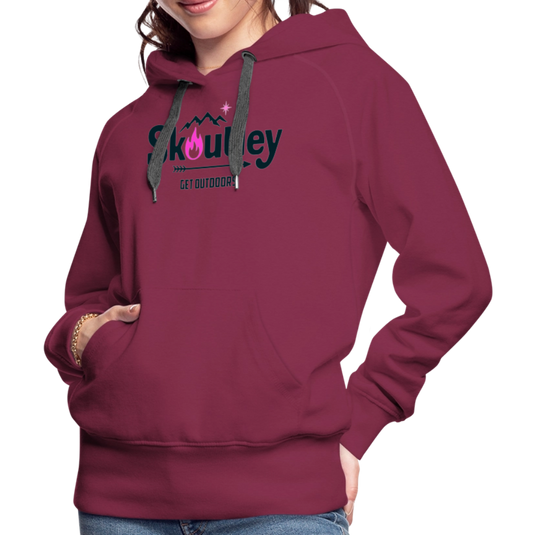 Women’s Premium Hoodie - burgundy