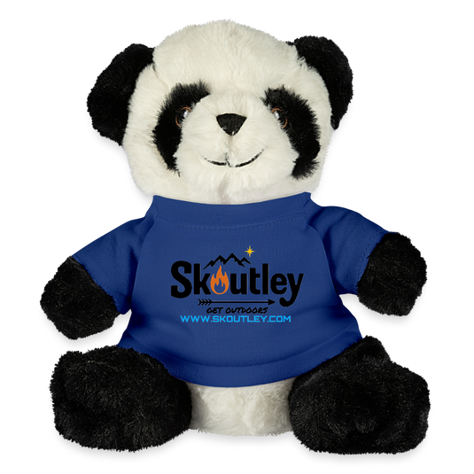 Plush Teddy Bear - royal blue